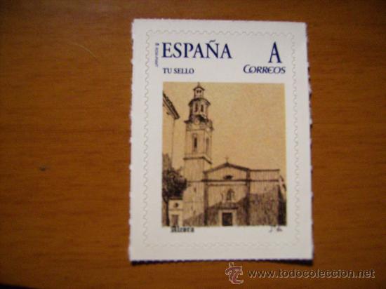 Stamps: TU SELLO DE ALCORA,CASTELLON.CAMPANARIOS.