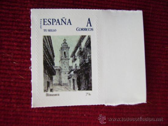 Stamps: TU SELLO DE ALMAZORA,CASTELLON.CAMPANARIOS.