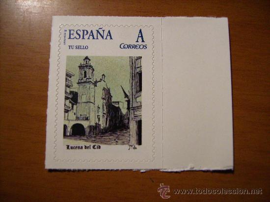 Selos: TU SELLO DE LUCENA DEL CID,CASTELLON.CAMPANARIOS.