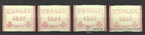 Briefmarken: ATM FRAMA 4 VALORES