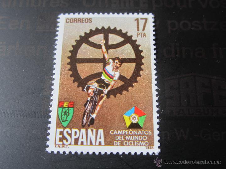 Sellos: 1984. campeonatos del mundo de ciclismo. edifil 2772