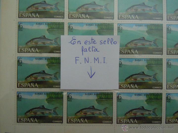Sellos: HOJA DE 80 SELLOS, UNO CON ERROR - Foto 3