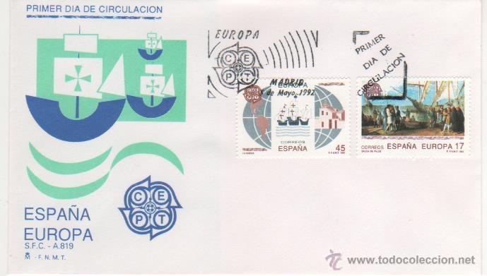 Sellos: EUROPA . 1992