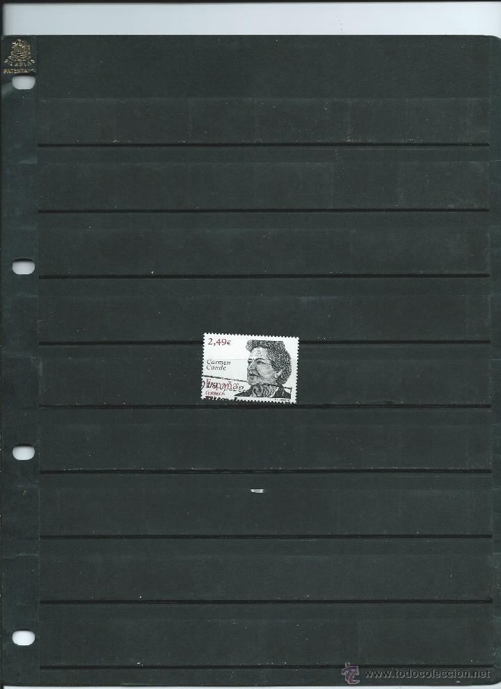 Stamps: SELLO EN USADO DE PERSONAJES DE CARMEN CONDE DEL A&Ntilde;O 2007