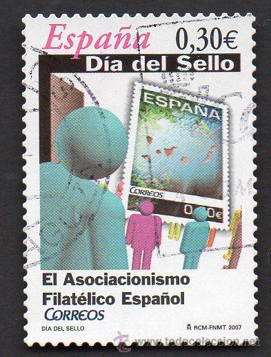 Briefmarken: a&ntilde;o 2007 - edifil 4330 - serie - usado - d&iacute;a del sello