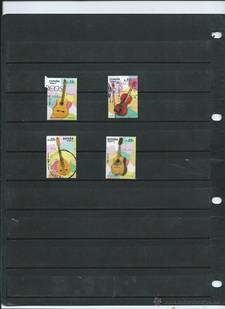 Briefmarken: SELLOS EN USADO DE LA SERIE DE INSTRUMENTOS MUSICALES DEL A&Ntilde;O 211