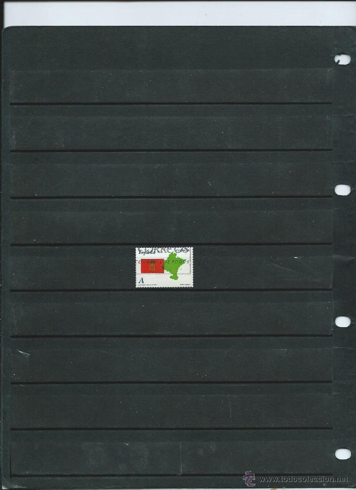 Briefmarken: SELLO USADO DEL CARNET DE LAS AUTONOMIAS DE NAVARRA DEL A&Ntilde;O 2011
