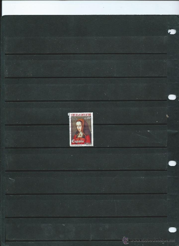 Briefmarken: SELLO USADO V CENTENARIO DE LAS CORTE DE TORO DEL A&Ntilde;O 2005