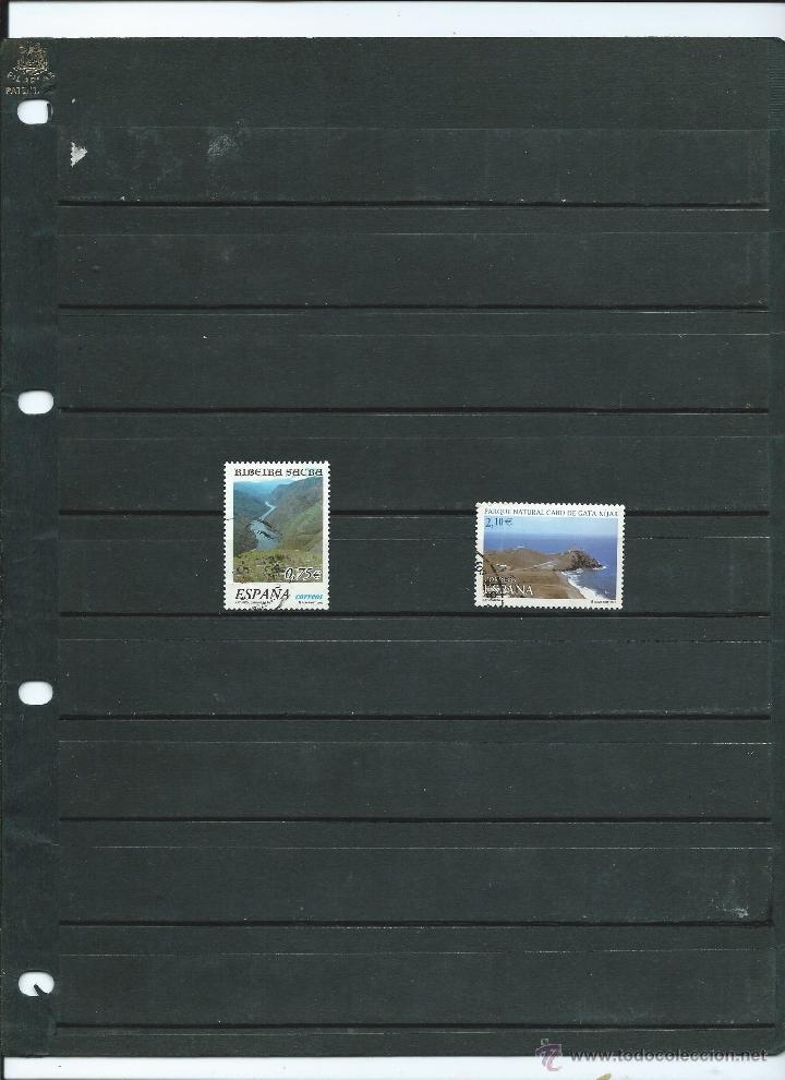 Briefmarken: SELLOS EN USADO DE LA SERIE DE NATURALEZA DEL A&Ntilde;O 2002