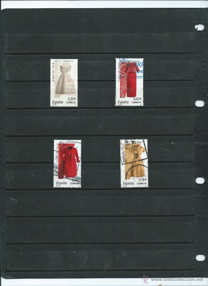Briefmarken: SELLOS USADOS DE LA SERIE DE MODA ESPA&Ntilde;OLA DEL A&Ntilde;O 2007