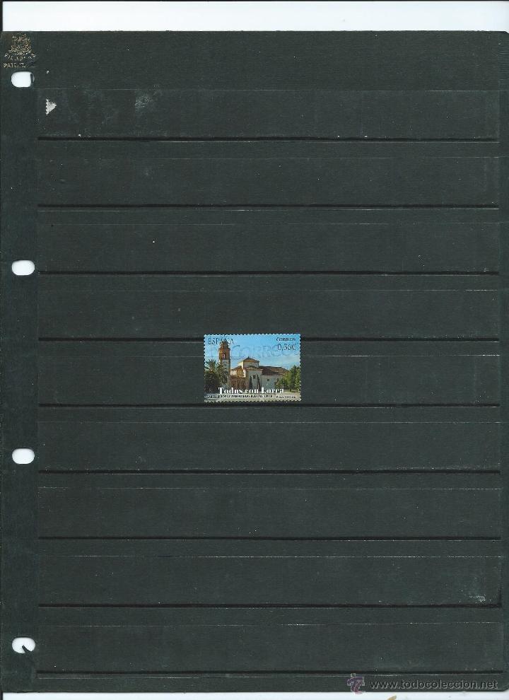 Briefmarken: SELLO ESADO DE LA SERIE DE TODOS CON LORCA DEL A&Ntilde;O 2012