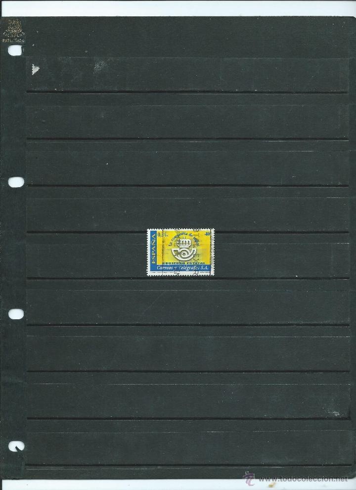 Briefmarken: SELLO EN USADO DE SOCIEDAD ESTATAL CORREOS Y TELEGRAFOS DEL A&Ntilde;O 2001