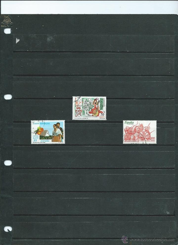 Briefmarken: SELLOS EN USADO DE LA SERIE DE LITERATURA ESPA&Ntilde;OLA PERSONAJES DE FICION DEL A&Ntilde;O 2000
