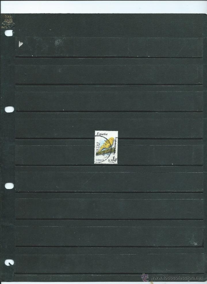 Stamps: SELLOS EN USADOS DE LA SERIE FLORA Y FAUNA DEL A&Ntilde;O 2007 EL CANARIO