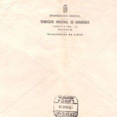 Sellos: CARTA CERTIFICADA DE TOLEDO A LORCA . DD. 2-3-76