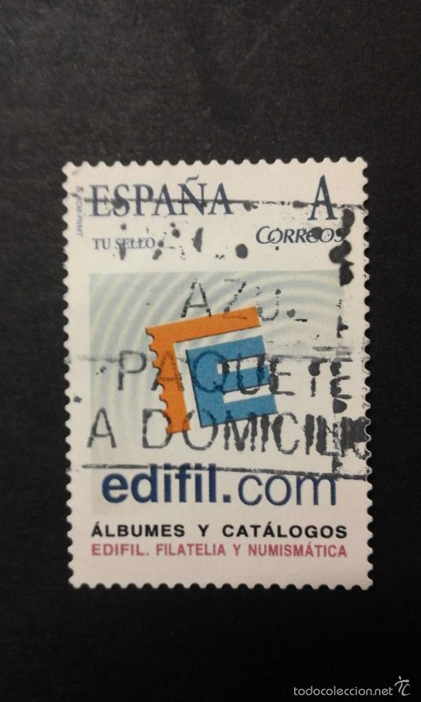 Briefmarken: .1 SELLO USADO DE TU SELLO ** EDIFIL.COM ** FILATELIA - SELLO PERSONALIZADO **