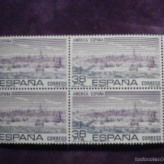 Sellos: SELLO - AMÉRICA-ESPAÑA - SELLOS - CORREOS - BLOQUE DE 4 - EDIFIL 2720 - 1983