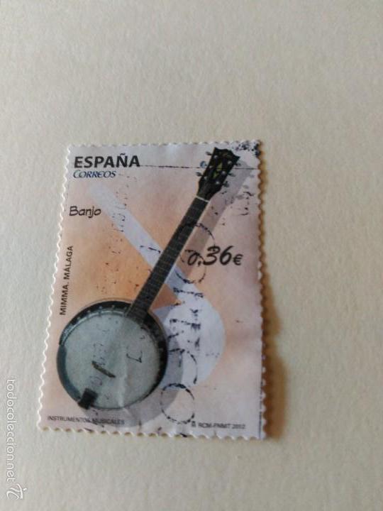 Sellos: Espa&ntilde;a 2012. Banjo. - Foto 1
