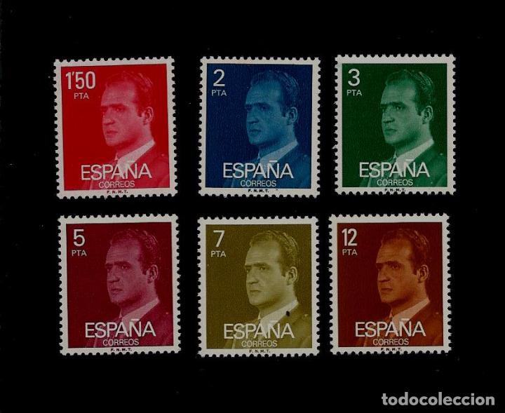 Stamps: REINADO DE JUAN CARLOS I - JUAN CARLOS I - EDIFIL 2344-49 - 1976