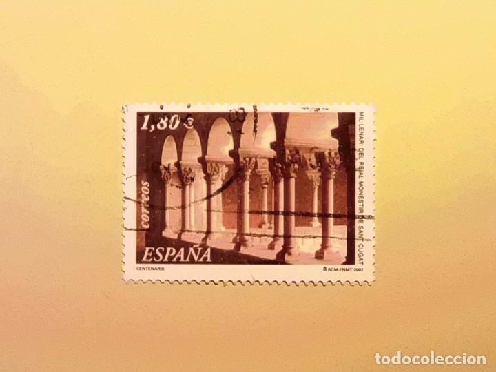 Timbres: EDIFIL 3893 - ANIVERSARIOS - REAL MONASTERIO DE SAN CUGAT