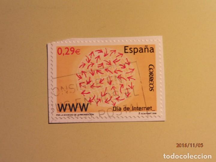 Briefmarken: A&Ntilde;O 2006 - D&Iacute;A DE INTERNET