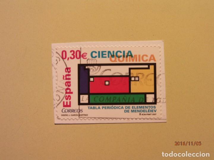 Briefmarken: 2007 - CIANCIA Y QUIMICA - TABLA PERIODICA DE ELEMENTOS DE MENDELEIEV