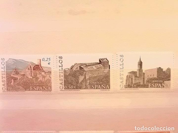 Francobolli: EDIFIL 3889-91 - CASTILLOS - SOTOMAYOR - BA&Ntilde;ERES DE MARIOLA - CALATORAO
