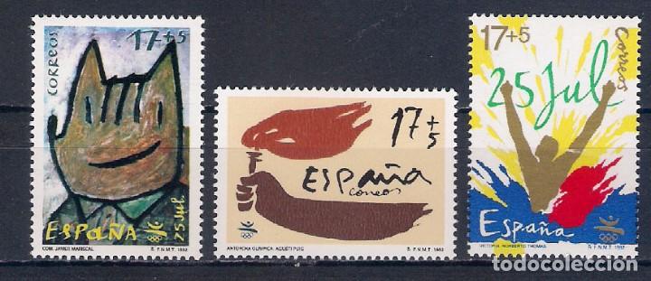 Sellos: barcelona'92 emblemas ... emit. 16-7-92