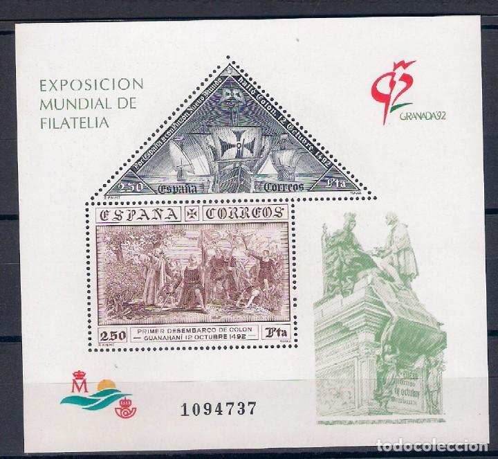 Sellos: granada&acute;92 . expo.mundial filatelia. emit. 24-4-92 cat&aacute;logo &euro; 8,50