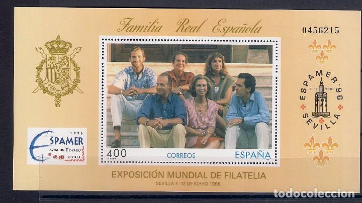 Sellos: familia real. espamer'96 -sevilla.. . emit. 4-5-96 Edifil 6,60 &euro;