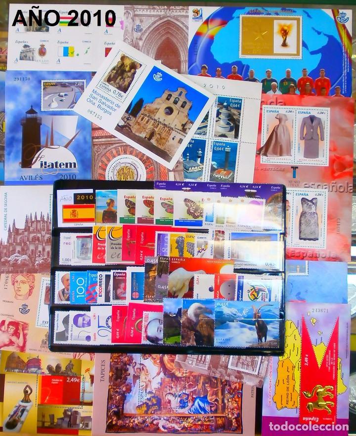 Briefmarken: SELLOS DEL A&Ntilde;O 2010 COMPLETO