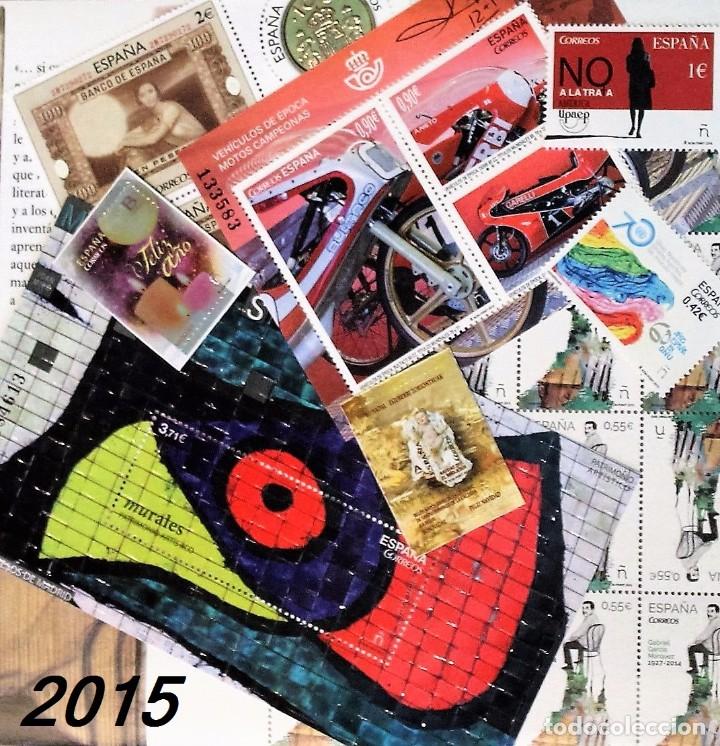 Briefmarken: SELLOS DEL A&Ntilde;O 2015 COMPLETO