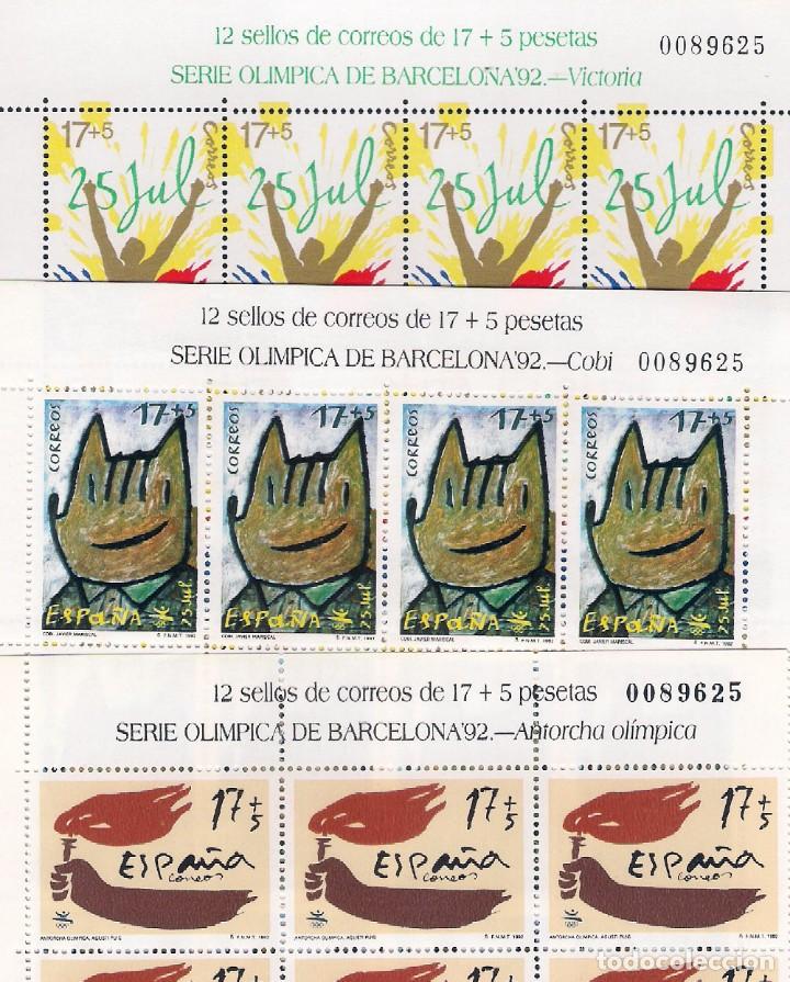 Sellos: barcelona'92 . olimpiada . emit. 16-7-92 Edifil: 21,00 &euro;