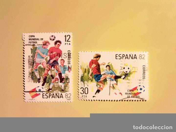 Briefmarken: 1981 - COPA MUNDIAL DE FUTBOL  -ESPA&Ntilde;A 82 - EDIFIL 2613-2614
