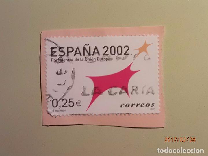 Timbres: 2002 - PRESIDENCIA DE LA UNION EUROPEA - EDIFIL 3865 - LOGOTIPO
