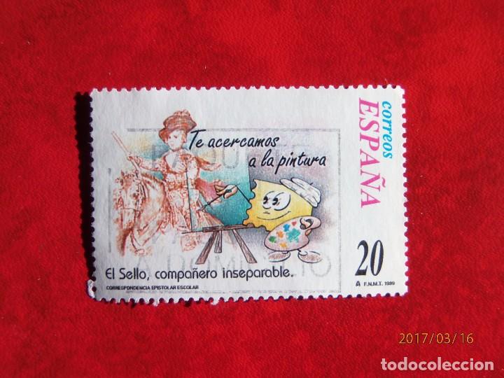 Francobolli: 1999 - CORRESPONDENCIA EPISTOLAR ESCOLAR - EDIFIL 3672 - TE ACERCAMOS A LA PINTURA