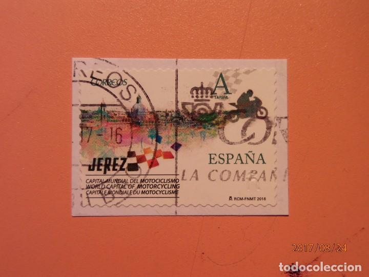 Francobolli: 2016 - CAPITAL MUNIDAL DEL MOTOCICLISMO - MOTOS - EDIFIL 5046.