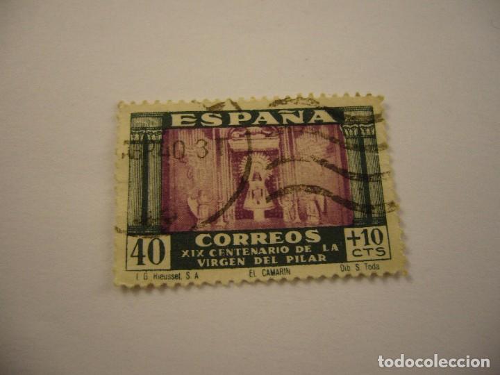 Sellos: CENTENARIO DE LA VIRGEN DEL PILAR 40 + 10