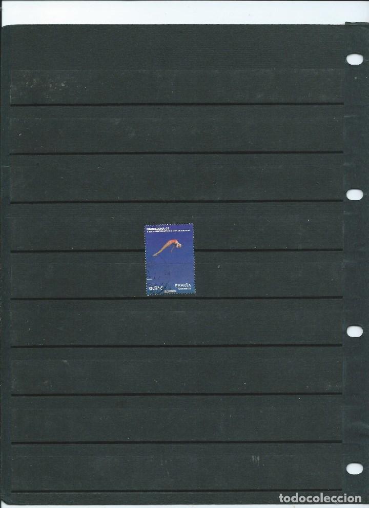 Briefmarken: SELLO EN USADO DEL A&Ntilde;O 2003 DE LA SERIE CAMPEONATOS DEL MUNDO DE NATACION DE BARCELONA