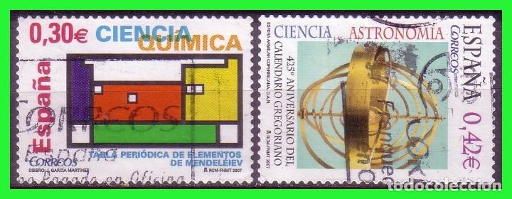 Stamps: 2007 Ciencia. Serie completa. EDIFIL n&ordm; 4310 y 4311 (o)