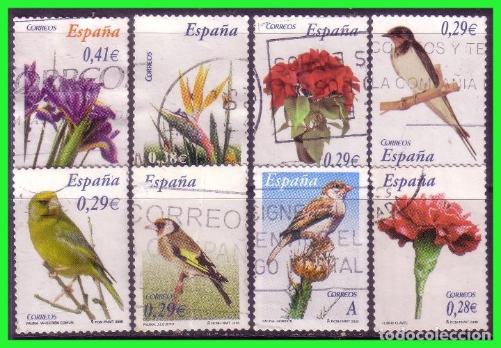 Stamps: 2006 Flora y fauna. Serie completa. EDIFIL n&ordm; SH 4212 a 4219 (o)