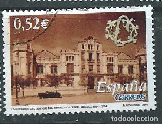 Sellos: ESPA&Ntilde;A 2004 EDIFICIO DE C&Iacute;RCULO OSCENSE ED 4110 YV 3689 - Foto 1