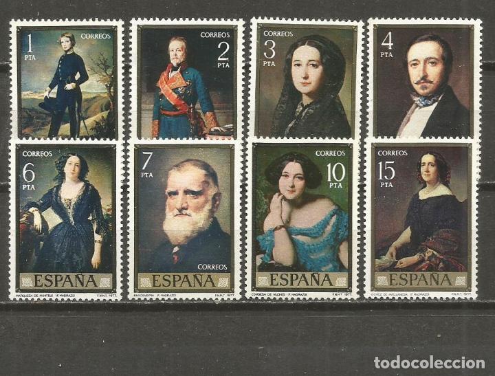 Sellos: ESPA&Ntilde;A PINTOR FEDERICO MADRAZO EDIFIL NUM. 2429/2436 ** SERIE COMPLETA SIN FIJASELLOS