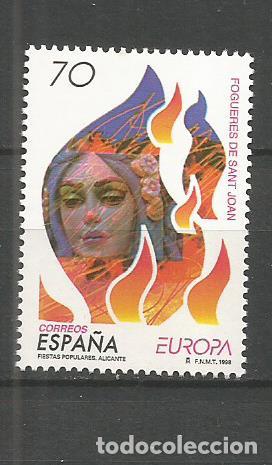 Sellos: ESPA&Ntilde;A EUROPA EDIFIL NUM. 3542 ** SERIE COMPLETA SIN FIJASELLOS