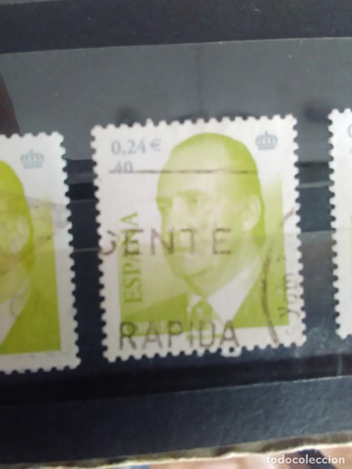 Stamps: EDIFIL 3793 VALOR FACIAL 0,24 EUROS DE LA SERIE B&Aacute;SICA DON JUAN CARLOS I. A&Ntilde;O 2001