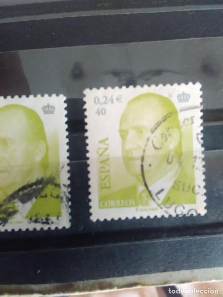 Stamps: EDIFIL 3793 VALOR FACIAL 0,24 EUROS DE LA SERIE B&Aacute;SICA DON JUAN CARLOS I. A&Ntilde;O 2001