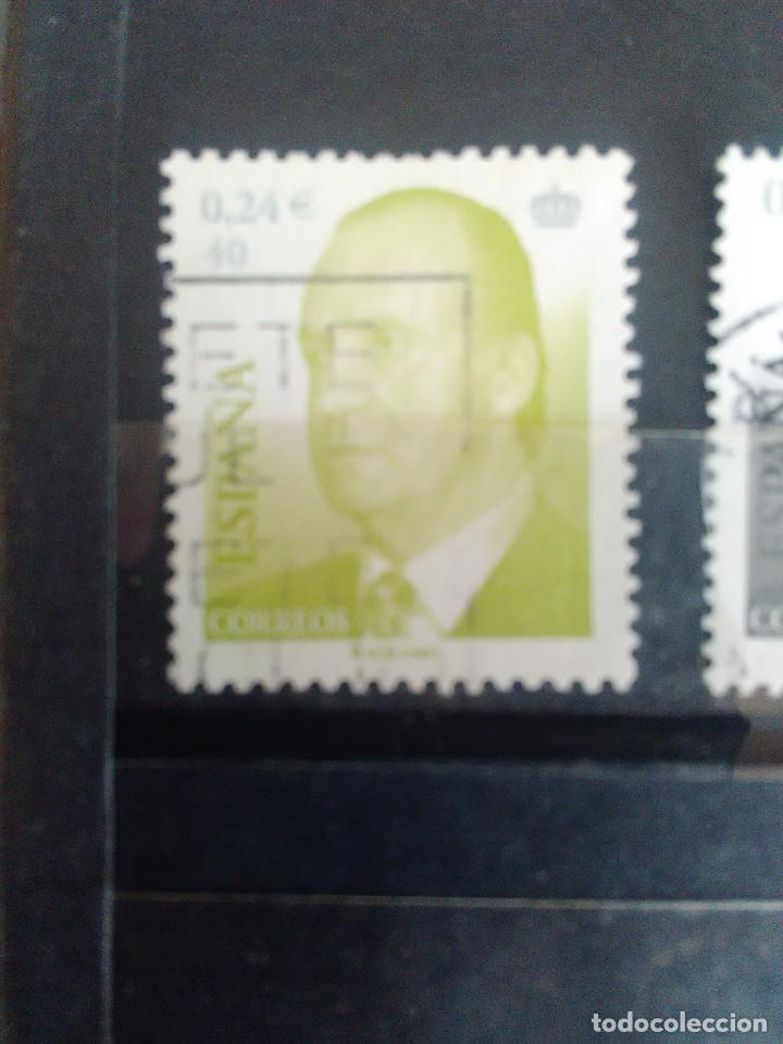 Selos: EDIFIL 3793 VALOR FACIAL 0,24 EUROS DE LA SERIE B&Aacute;SICA DON JUAN CARLOS I. A&Ntilde;O 2001