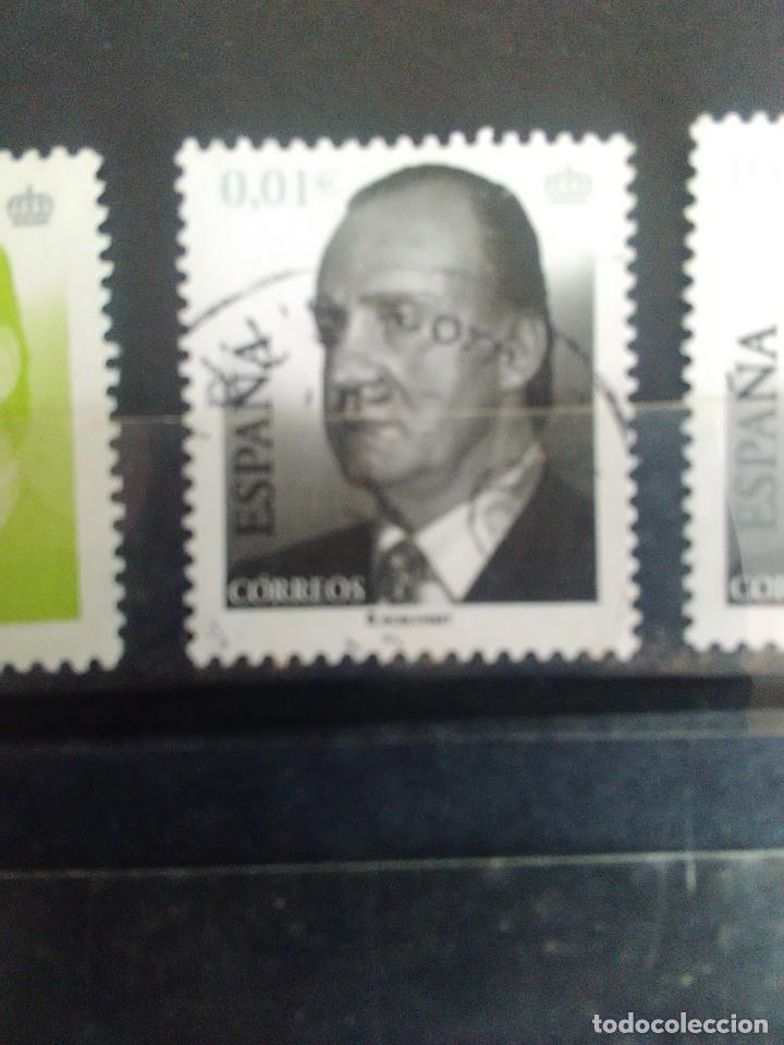 Francobolli: EDIFIL 3857 VALOR FACIAL 0,01 EUROS DE LA SERIE B&Aacute;SICA DON JUAN CARLOS I. A&Ntilde;O 2002