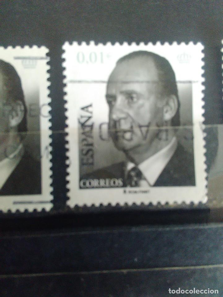 Francobolli: EDIFIL 3857 VALOR FACIAL 0,01 EUROS DE LA SERIE B&Aacute;SICA DON JUAN CARLOS I. A&Ntilde;O 2002