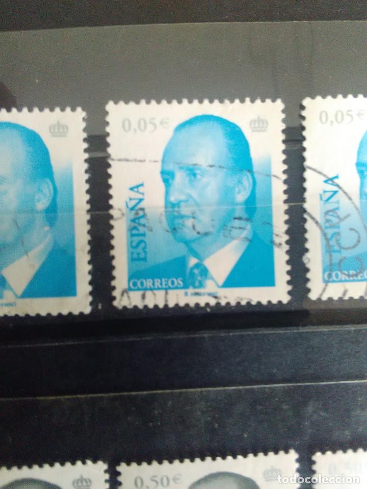 Selos: EDIFIL 3858 VALOR FACIAL 0,05 EUROS DE LA SERIE B&Aacute;SICA DON JUAN CARLOS I. A&Ntilde;O 2002